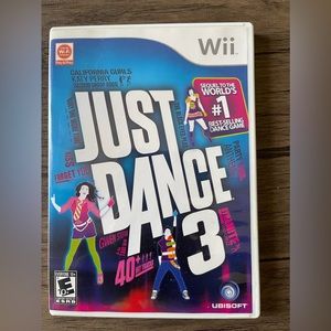 Just Dance 3 video game for the Nintendo Wii console